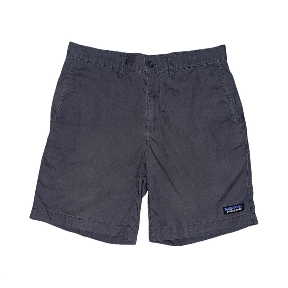 Patagonia Men's Organic Cotton Chino Shorts Dark Grey, Size 30 Waist, Inseam 7"